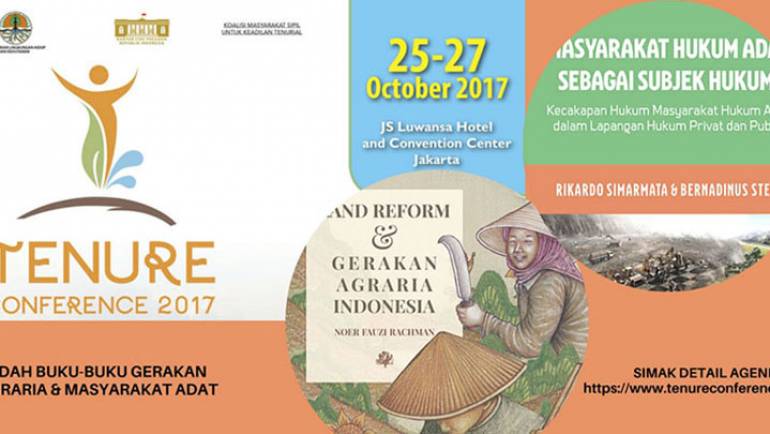 Diskusi Buku Agraria di Konferensi Tenurial 2017